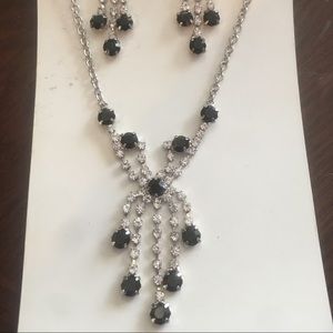 Tara Vanessa earrings and necklace set